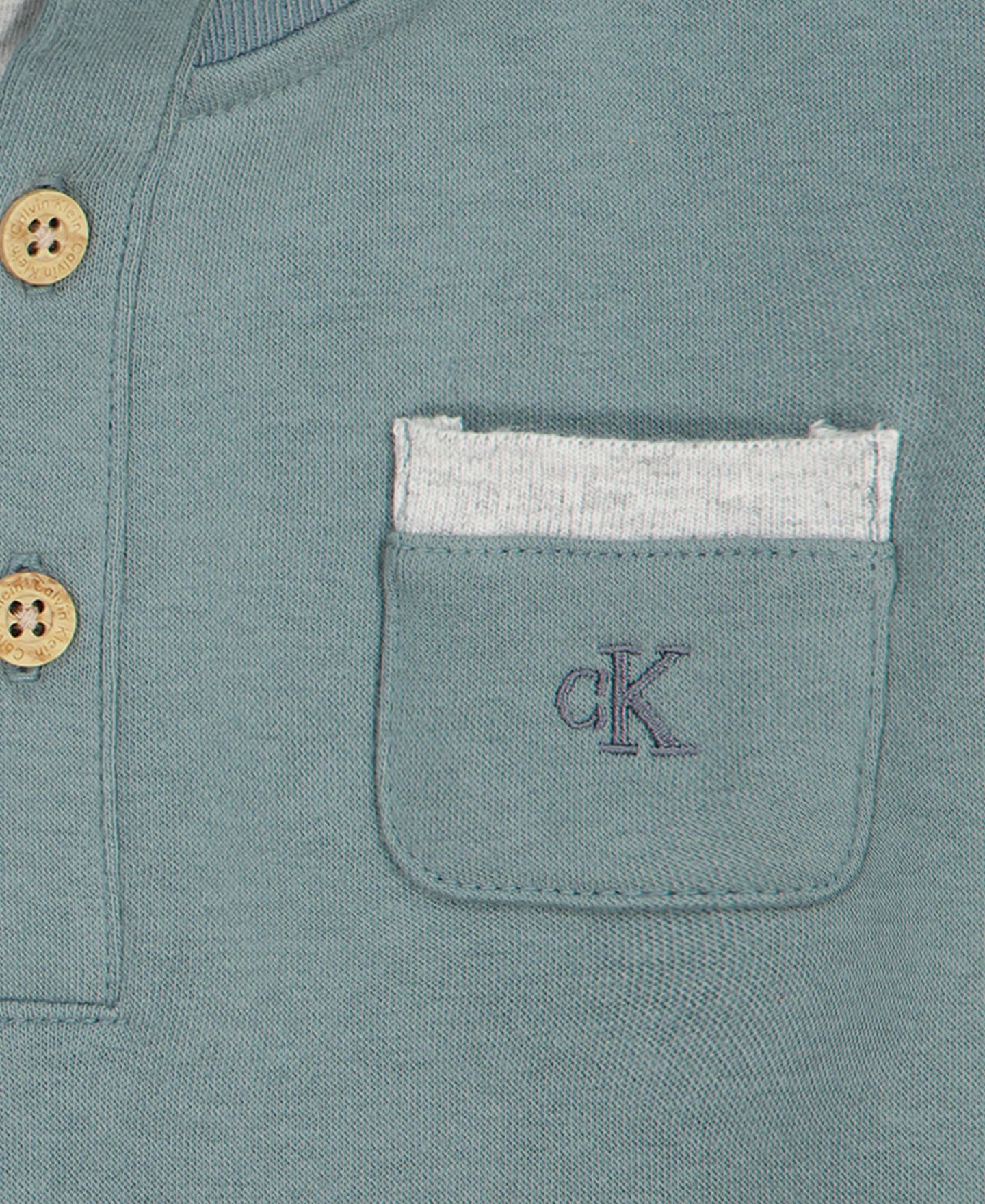 Детский комплект Calvin Klein для малыша: топ с длинным рукавом и брюки, 2 предмета, цвет: Assorted — фото 5