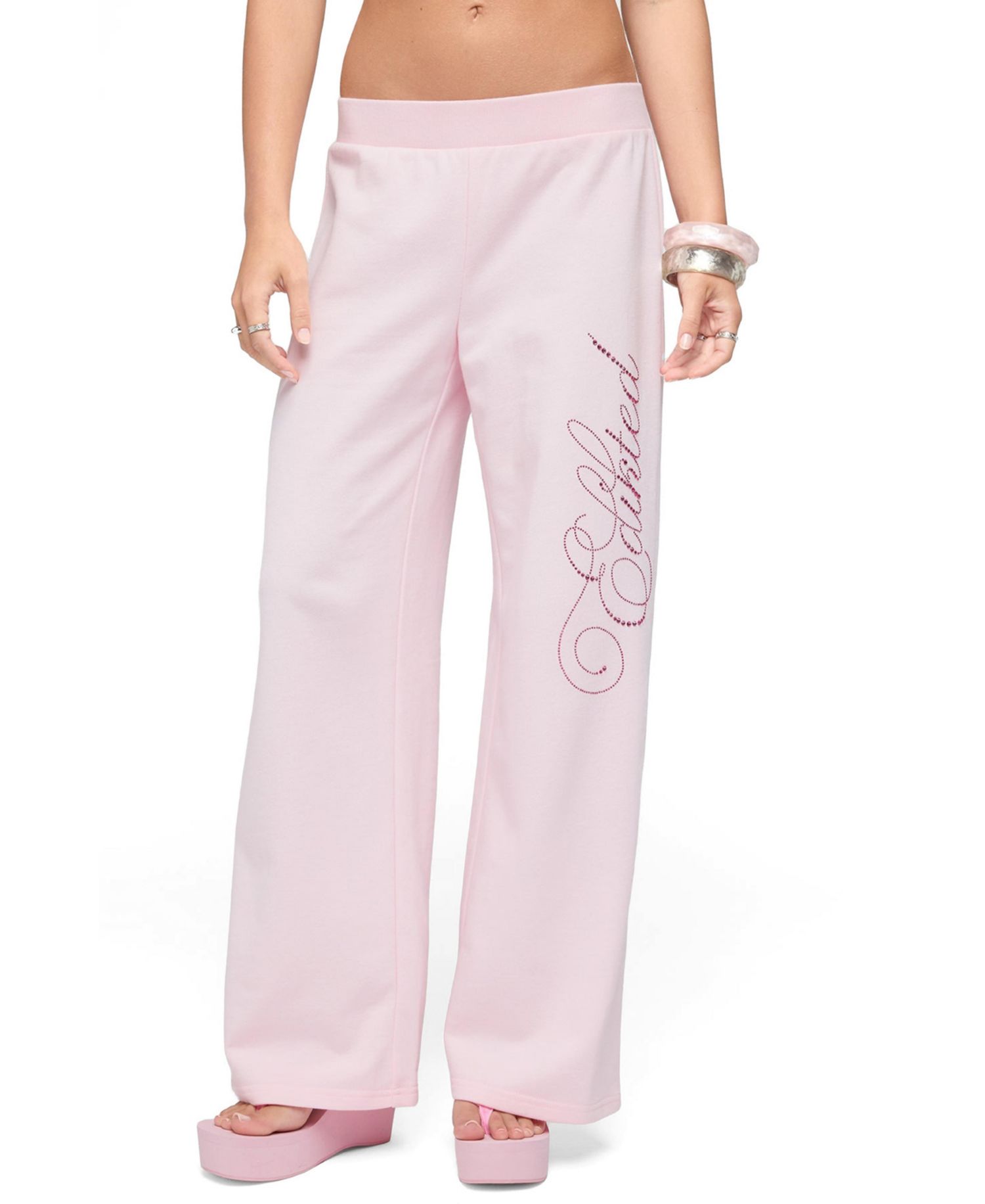 Women's Studio Rhinestone Sweatpants