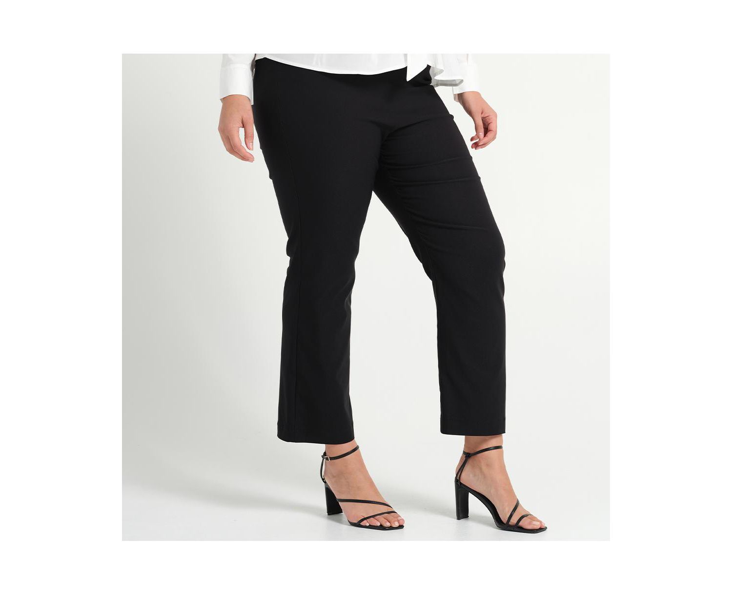 Plus size Kora Straight Leg High Rise Slim Pant
