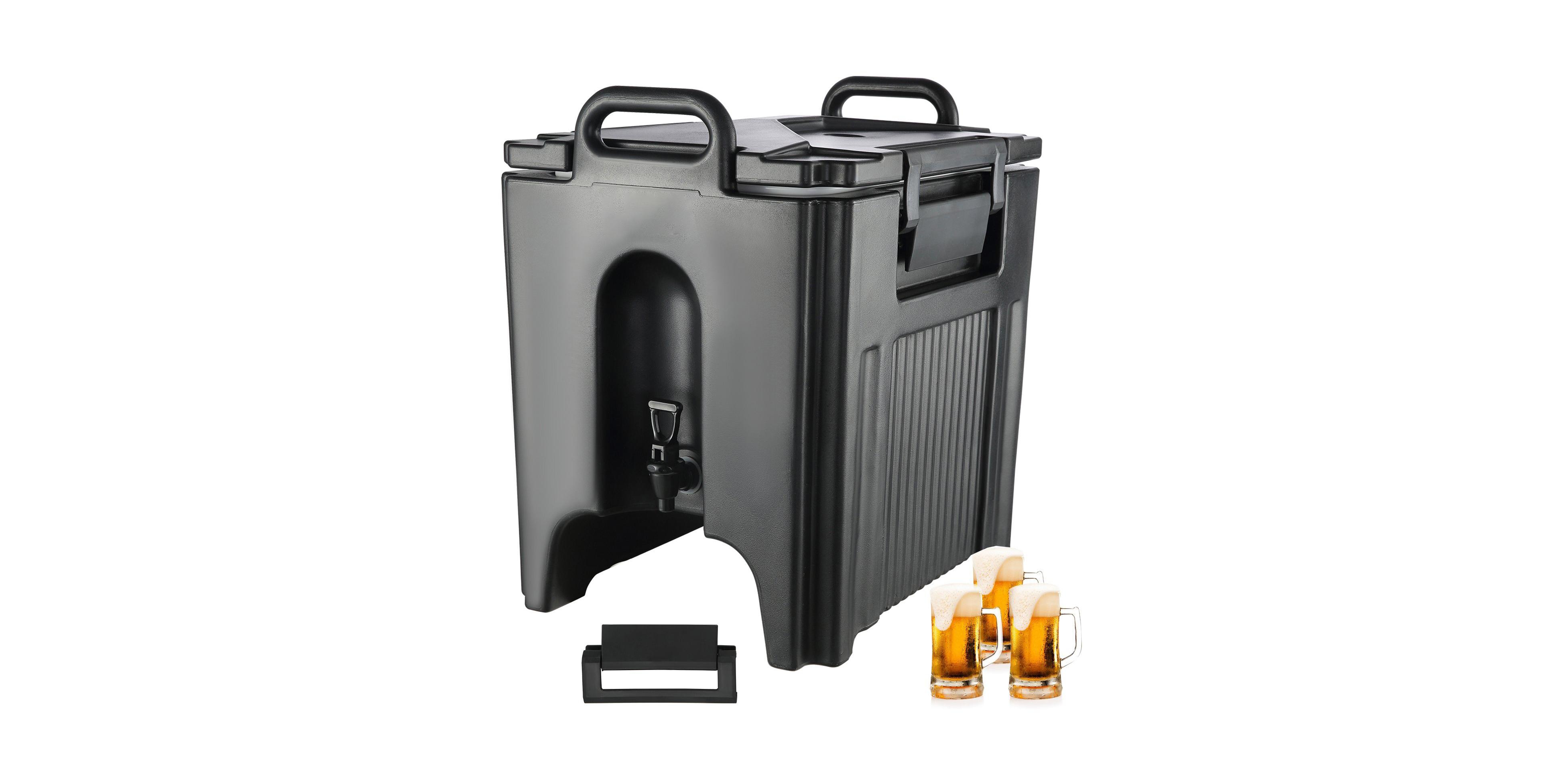 Cozito Insulated Beverage Dispenser, 10 gal Thermal Drink Server with Two-Stage Faucet