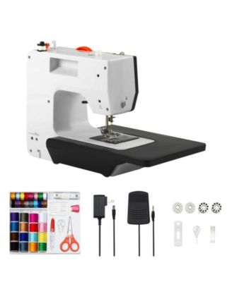 DIY Tool Kit Sewing Machine,Portable Machine, 38 Built-in Stitches and Reverse Sewing, Dual Speed with Extension Table