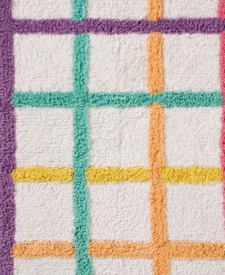 Hallmark Grid Bath Rug