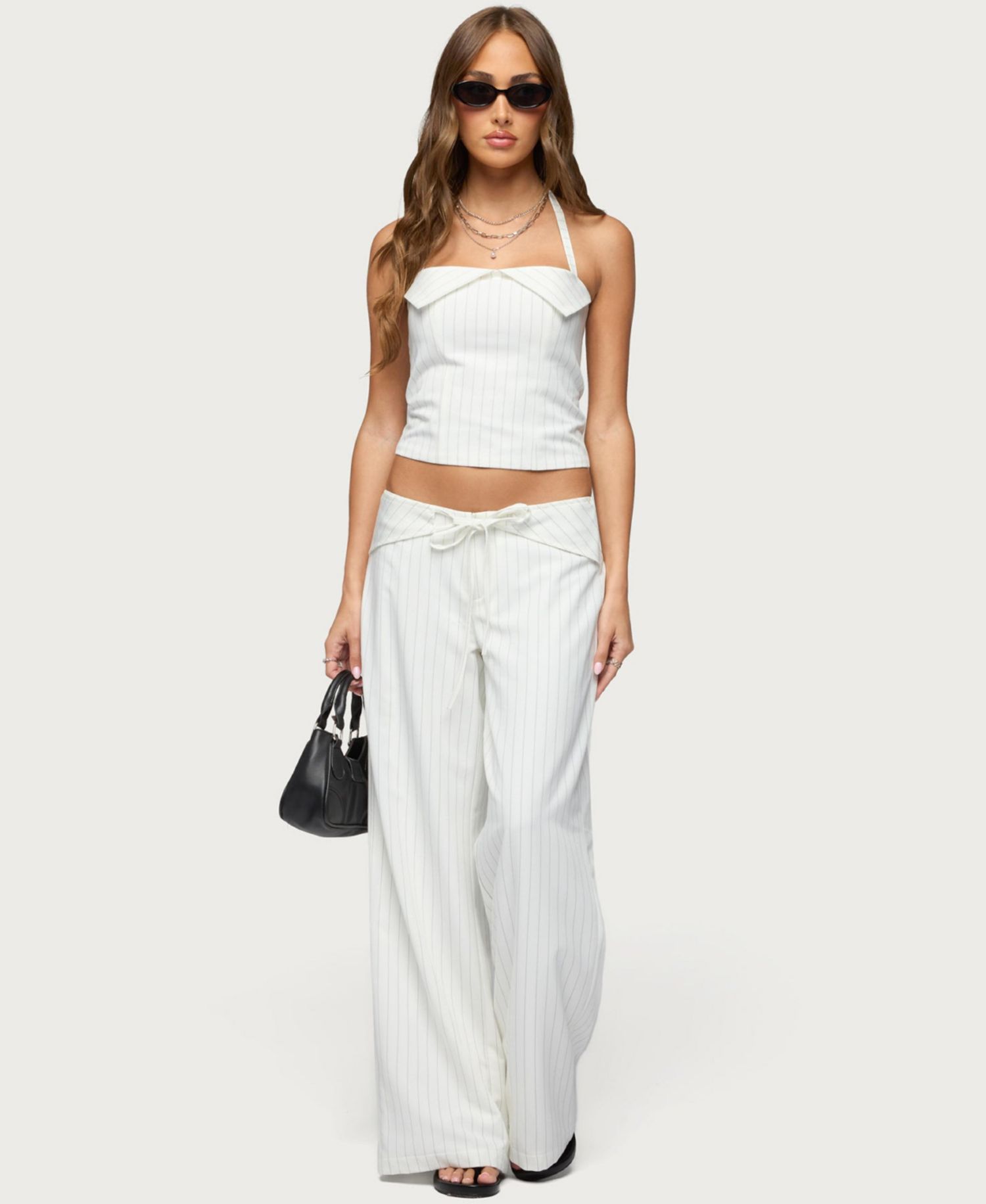 Women's Parker Pinstripe Halter Top