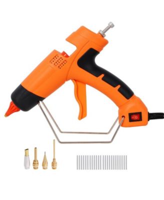 DIY Craft Tools - 350W Hot Glue Gun, Professional DIY Craft Repair Thermo Tool, 4 Replacement Nozzles, 24Pcs Highly Viscous Glue Sticks