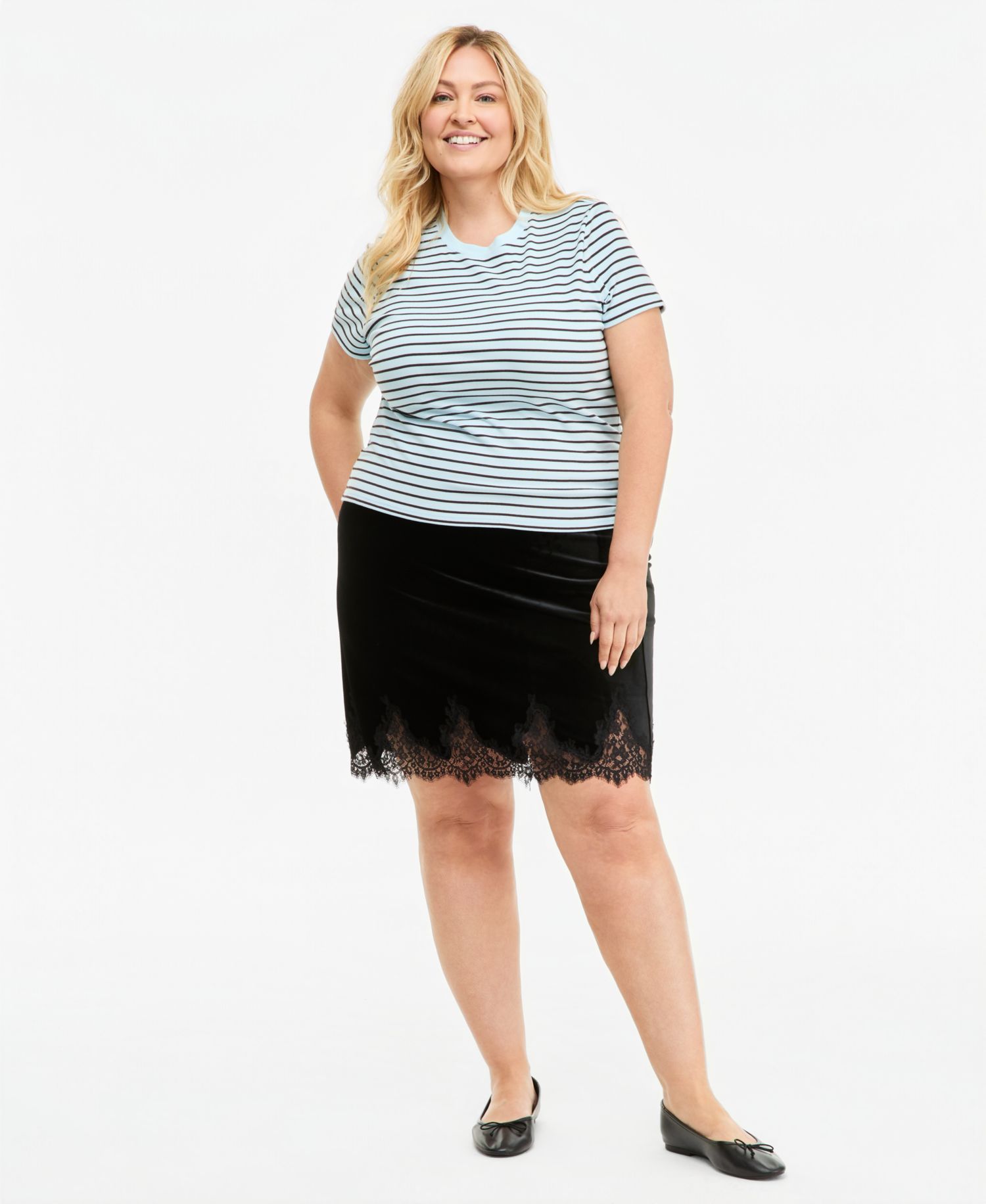 Plus Size Meet & Greet Layering T-Shirt