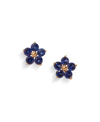 Crystal Forget-Me-Not Flower Earrings