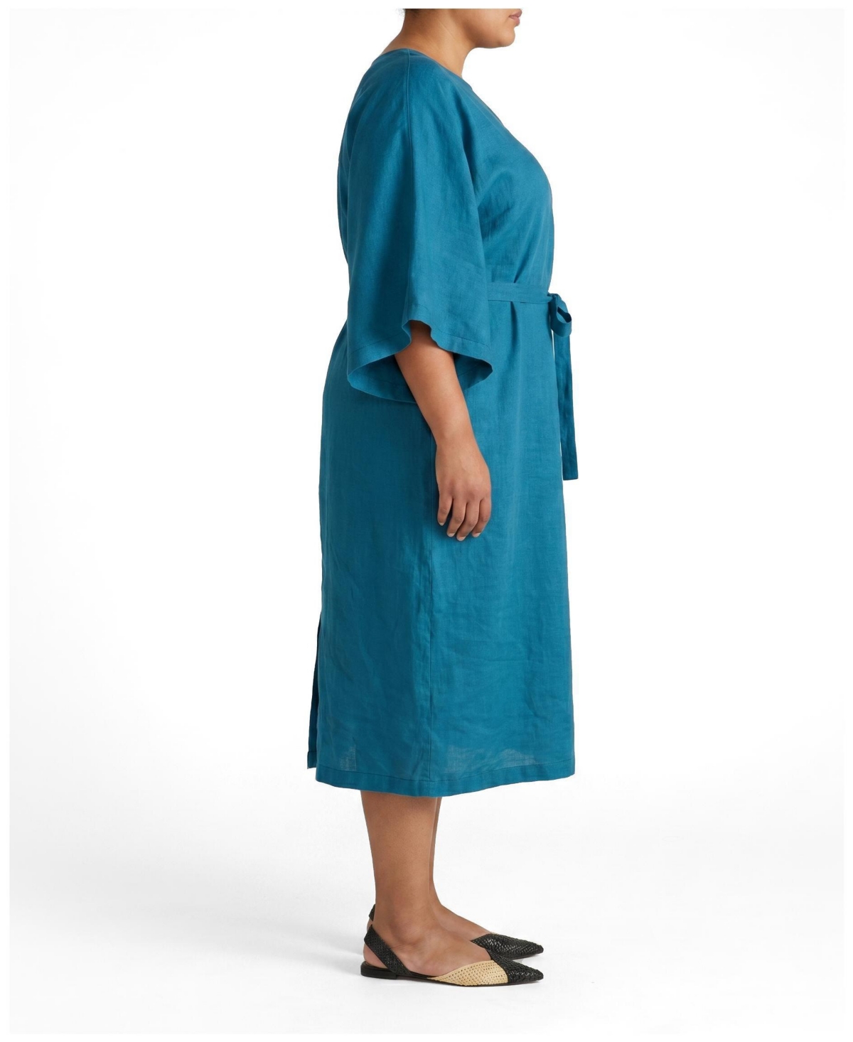 Universal Standard Women's Plus Lio Linen Dress