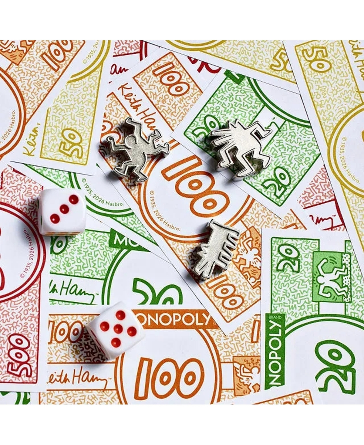 Uncommon Goods Keith Haring Pop Shop 40th Anniversary Monopoly Game