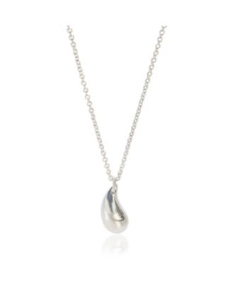 Sterling Silver  Elsa Peretti Teardrop Pendant