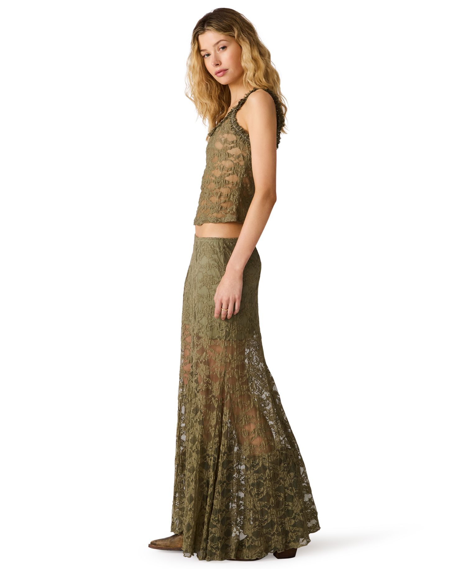 Women's Mirabel Lace Maxi Skirt