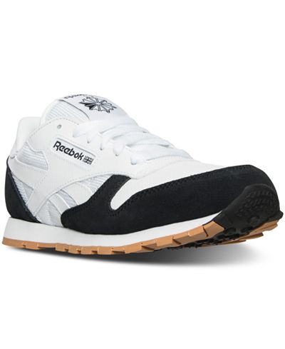 Reebok Boys' Classic Leather SP Casual Sneakers from Finish Line