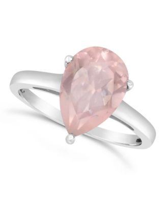 Sky Blue Topaz (3-3/8 ct. t.w.) Ring in Sterling Silver. Also Available in Rose Quartz (2-1/2 ct. t.w.)
