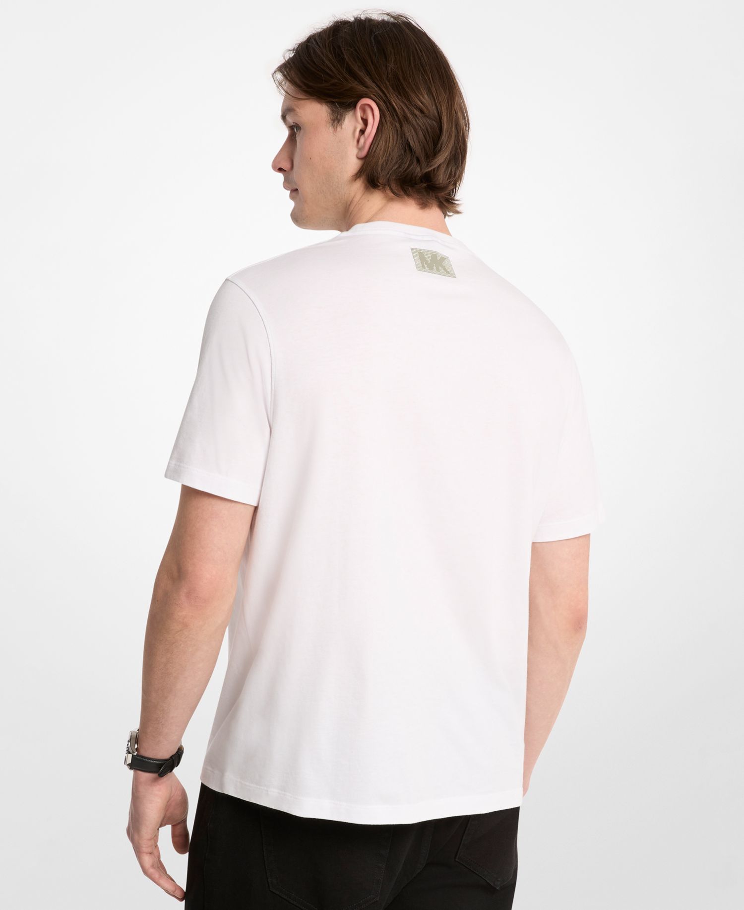 Men's Graphic Logo Cotton Jersey T-Shirt