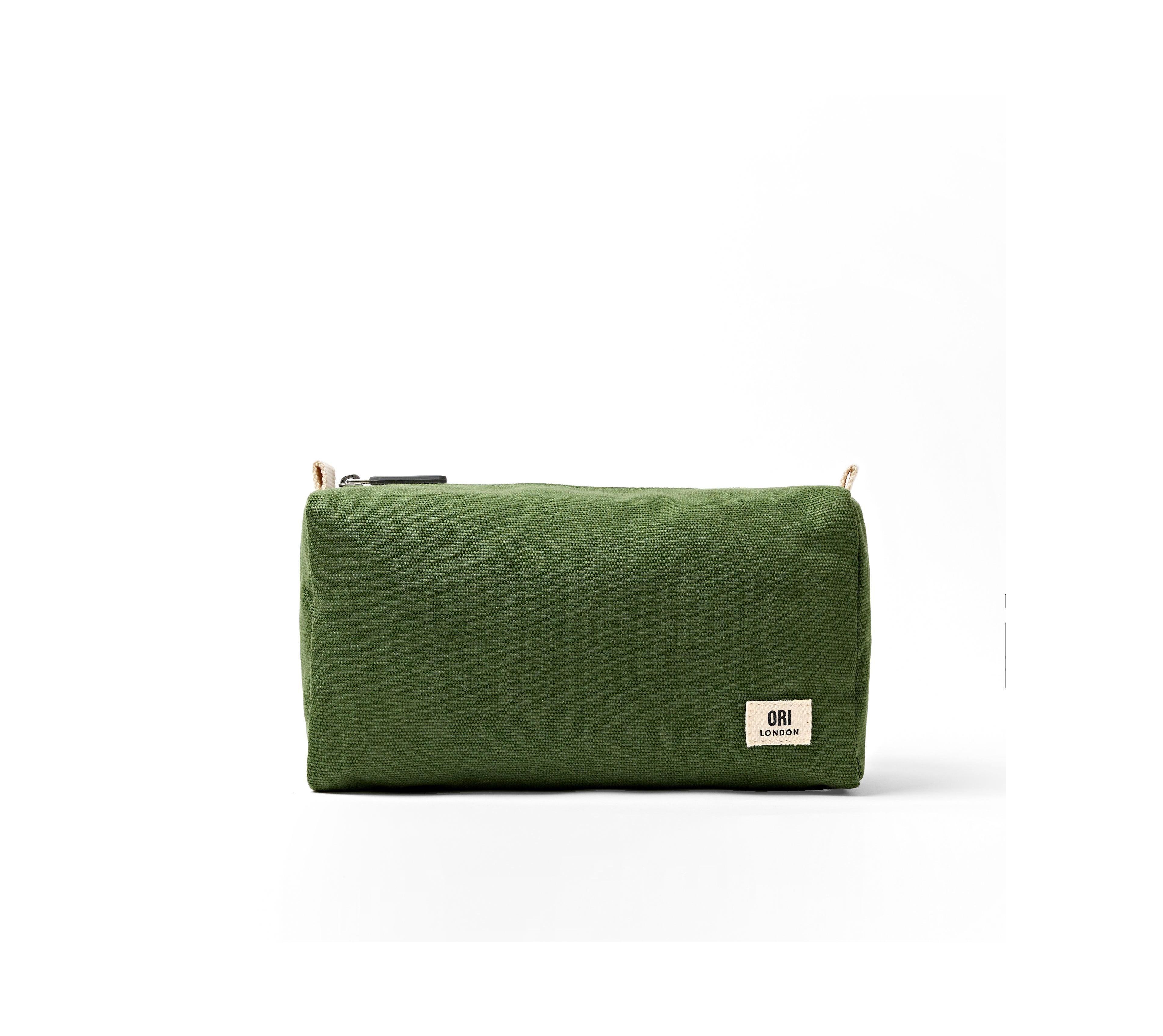 Ori London Mayfair Wash Bag Cotton Canvas