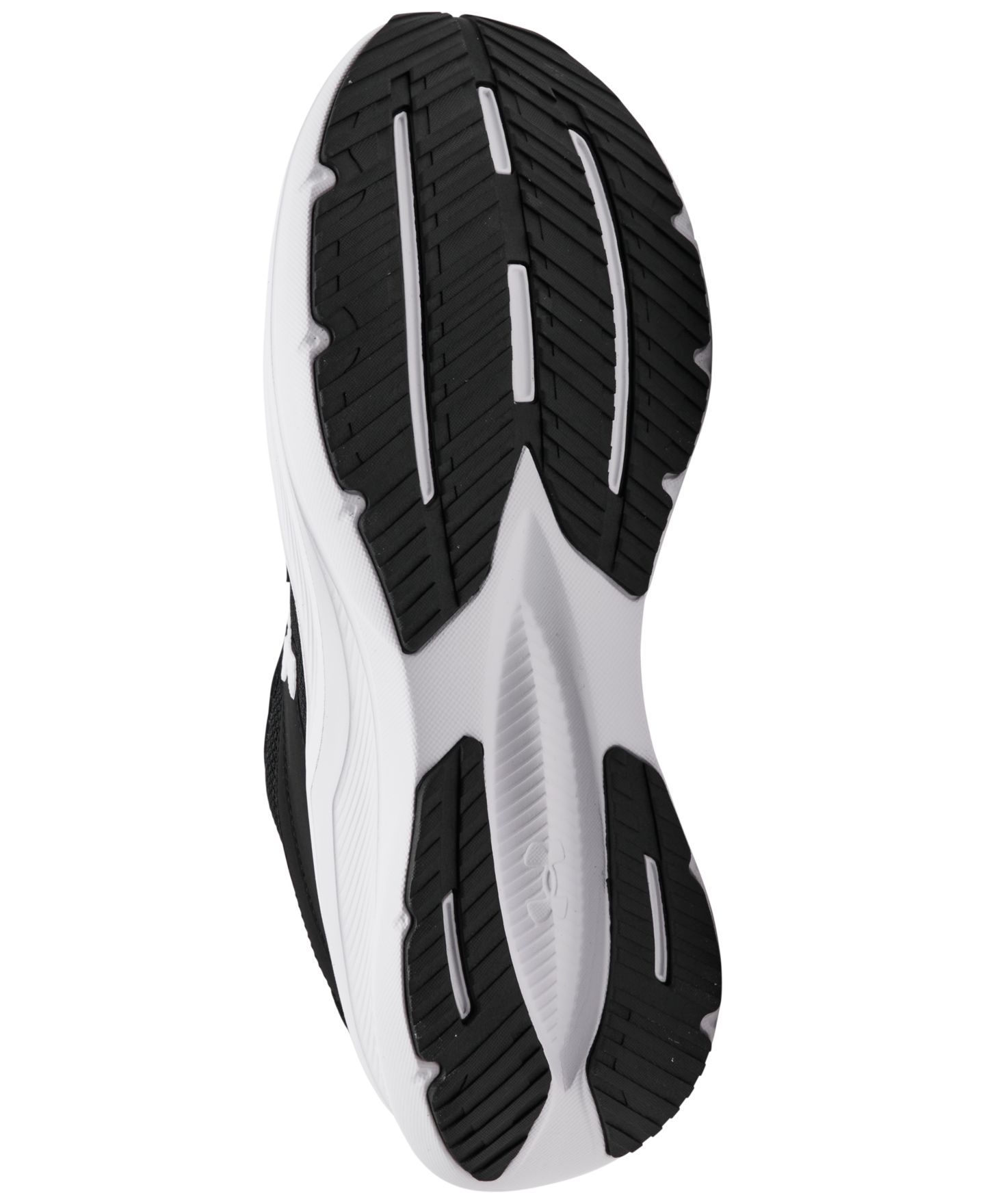 Мужские кроссовки Under Armour Charged+ Assert 11 Extra Wide Width Running, цвет: Чёрный / Белый — фото 6
