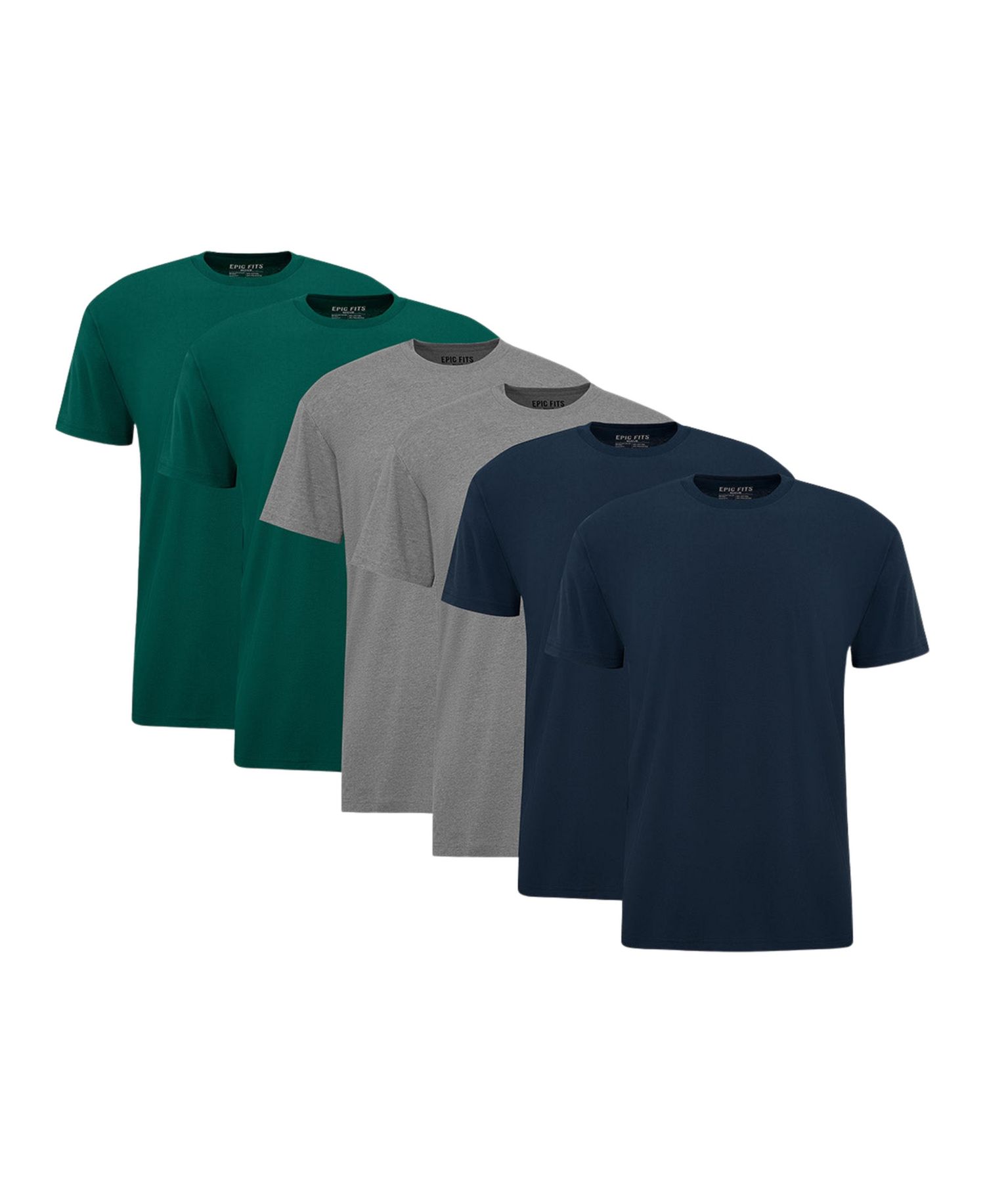 Men's Element Crew Neck T-Shirts, 6-Pack