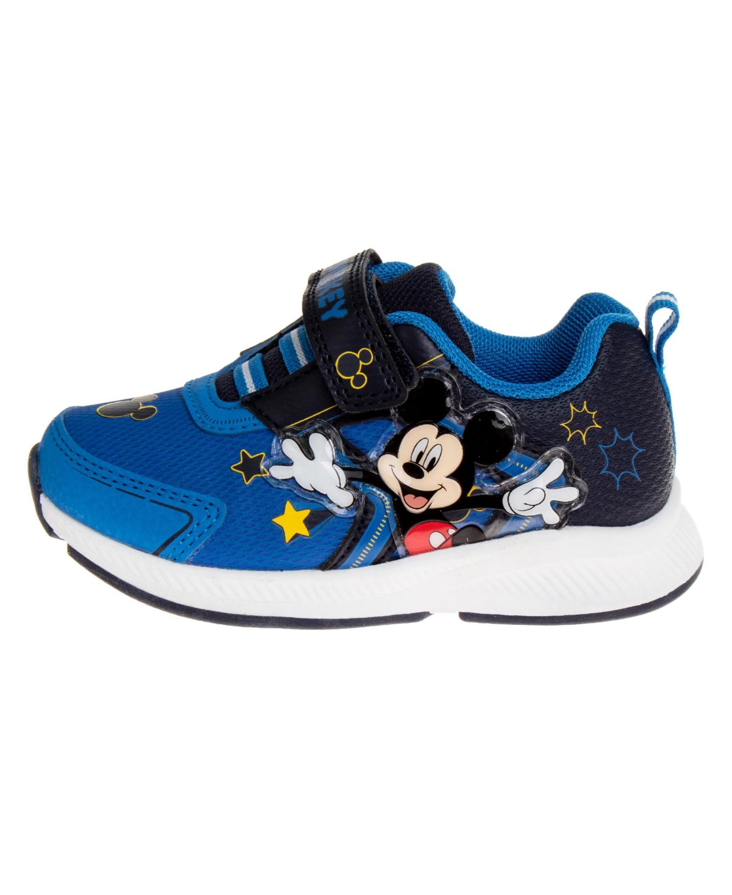 Детские кроссовки Disney Mickey Mouse с подсветкой для мальчиков, лёгкая обувь — фото 4