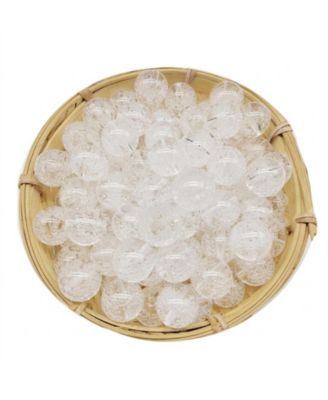 40Piece Set 16mm Acrylic Bubble-Style Round Loose Beads for DIY Jewelry