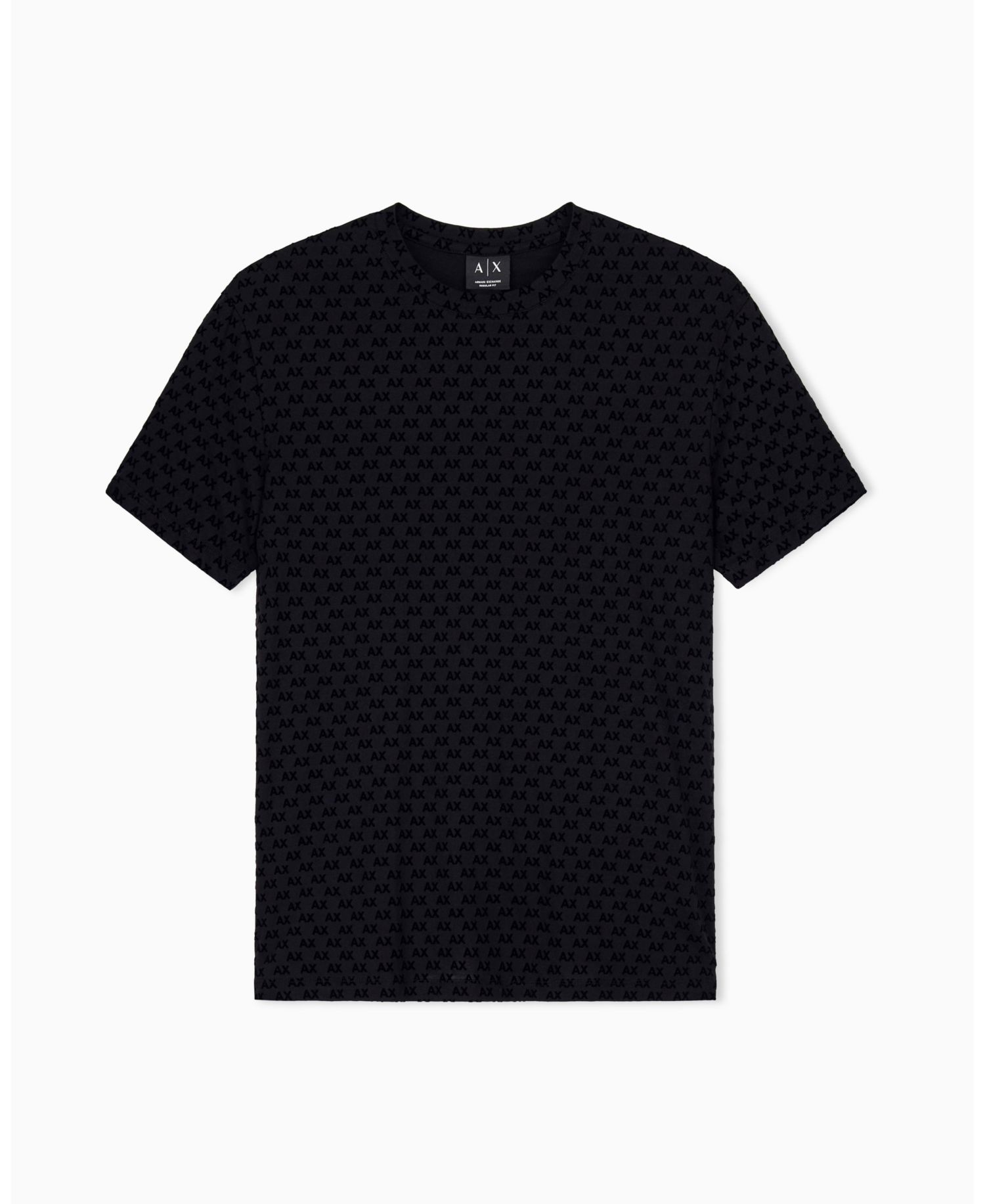Men's Flocked All Over Logo T-Shirt