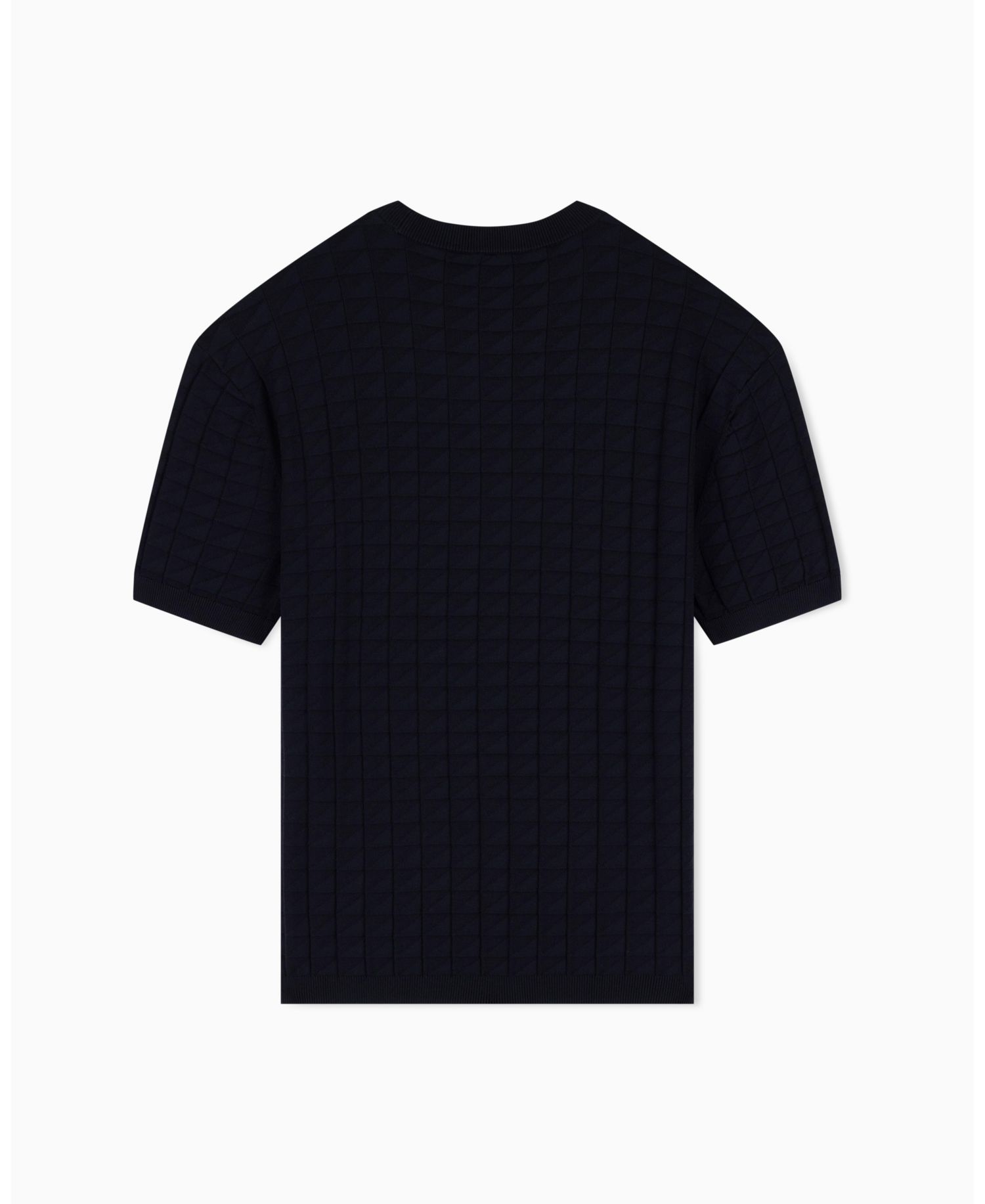 Men's Viscose Grid T-Shirt