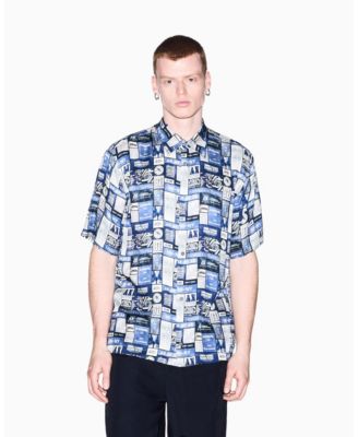 Men's Viscose All Over Print Woven Shirt