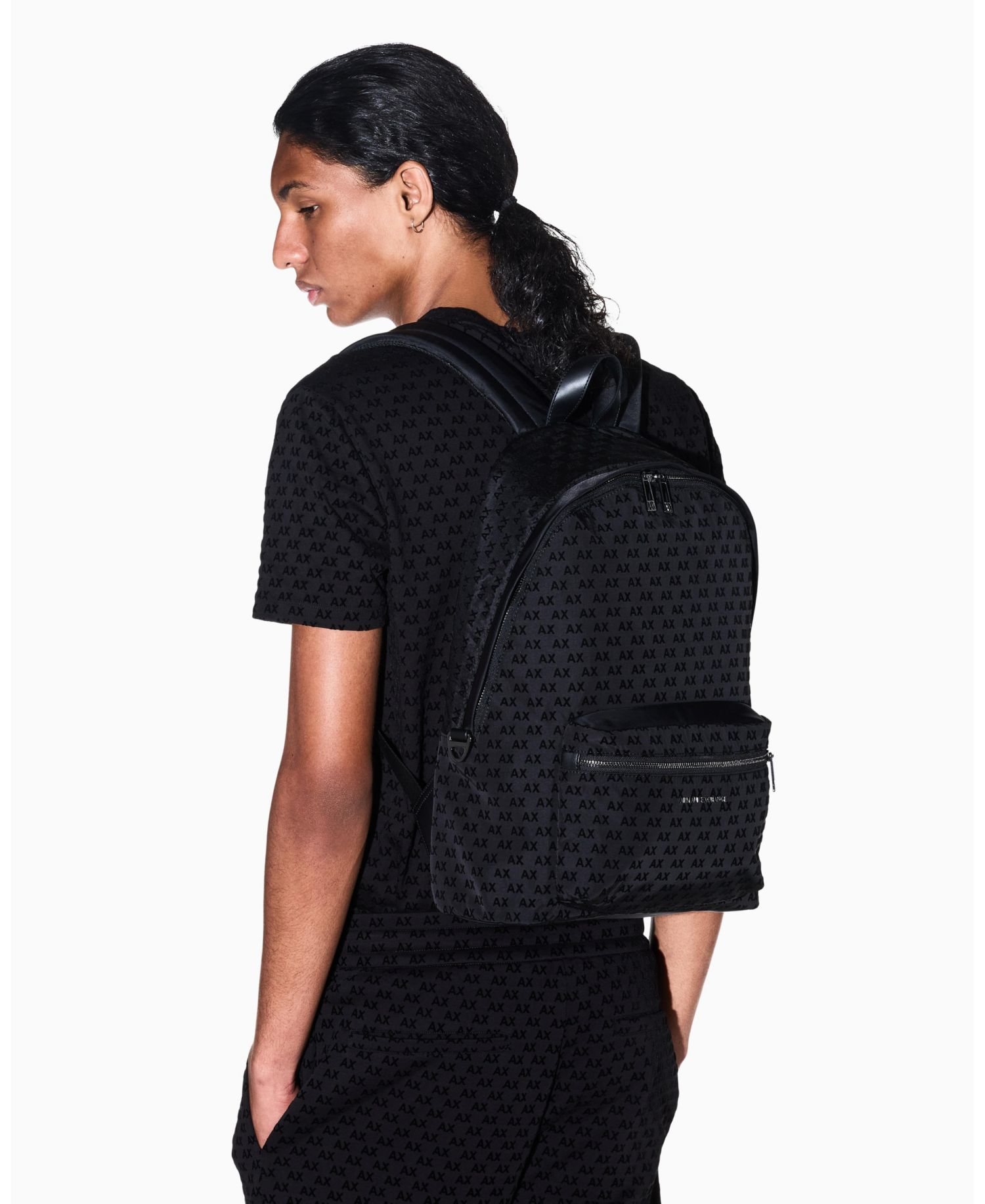 Men's Flocked Backpack
