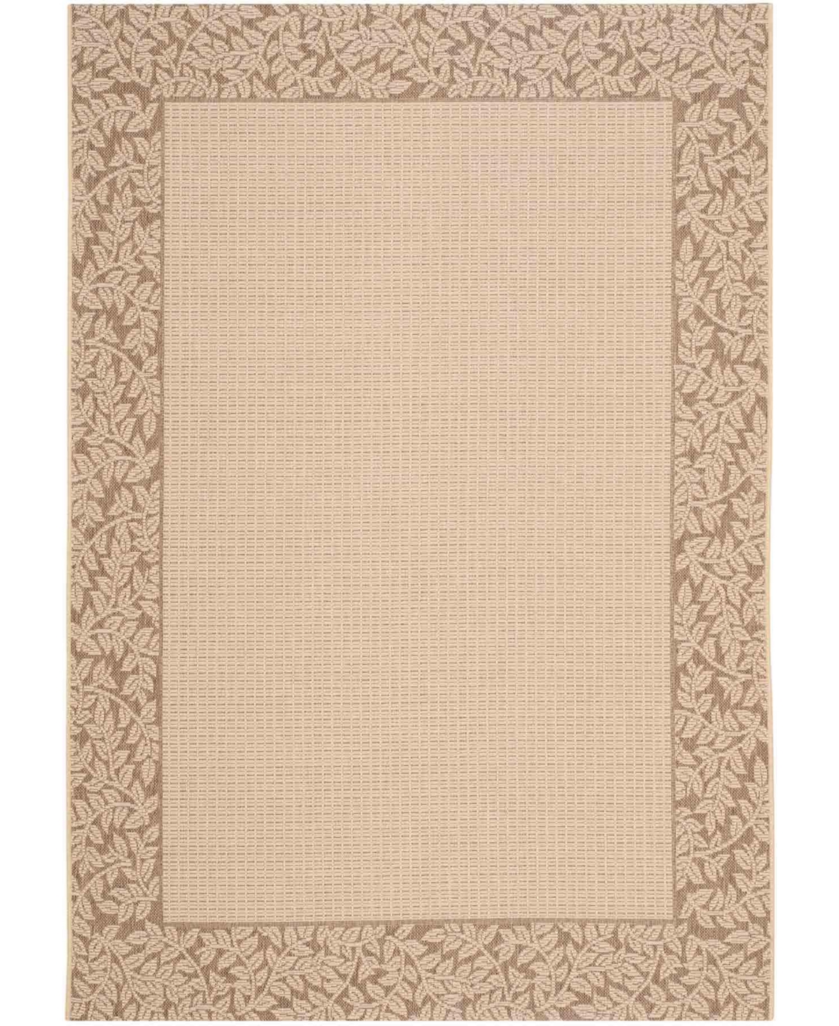 Safavieh Courtyard CY0727 Natural and Brown 8' x 11' Outdoor Area Rug - Nude Or Na
