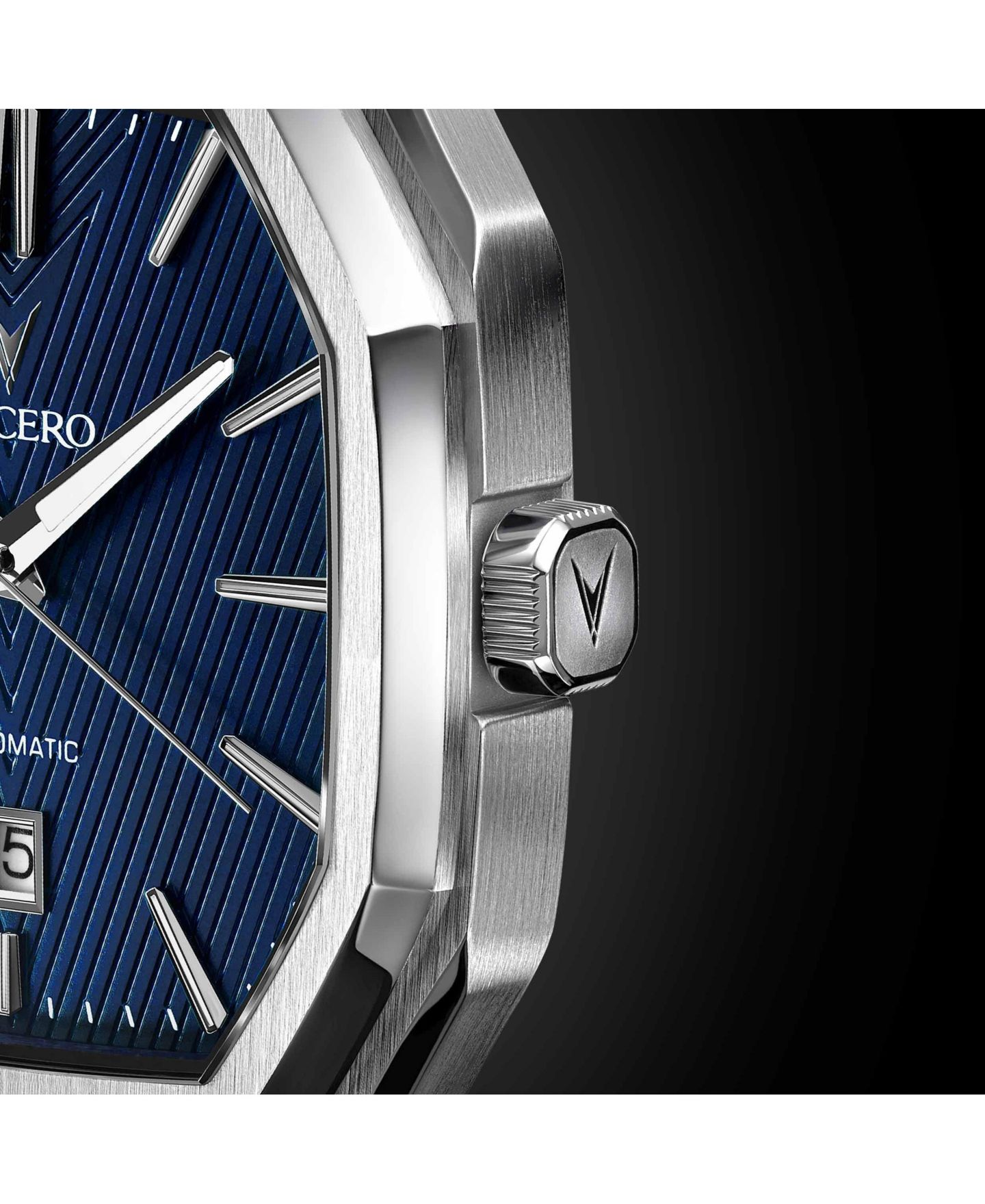 Мужские часы Vincero Inception Automatic Watch 38mm Stainless Steel, цвет: Синий — фото 4