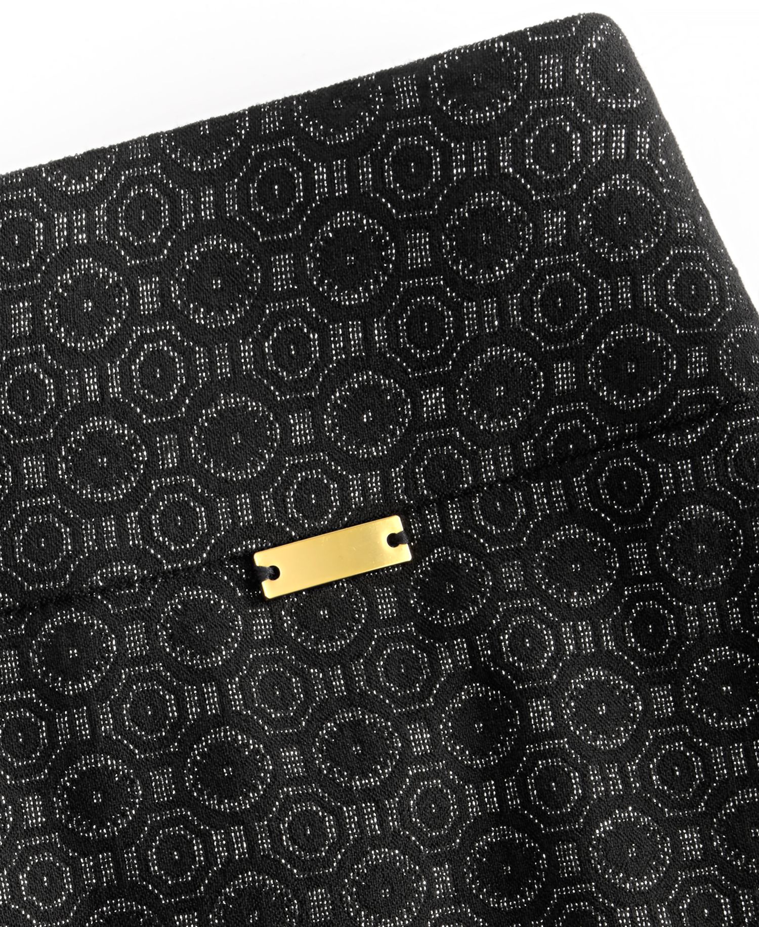 Petite Jacquard Pull-On Bootcut Pants