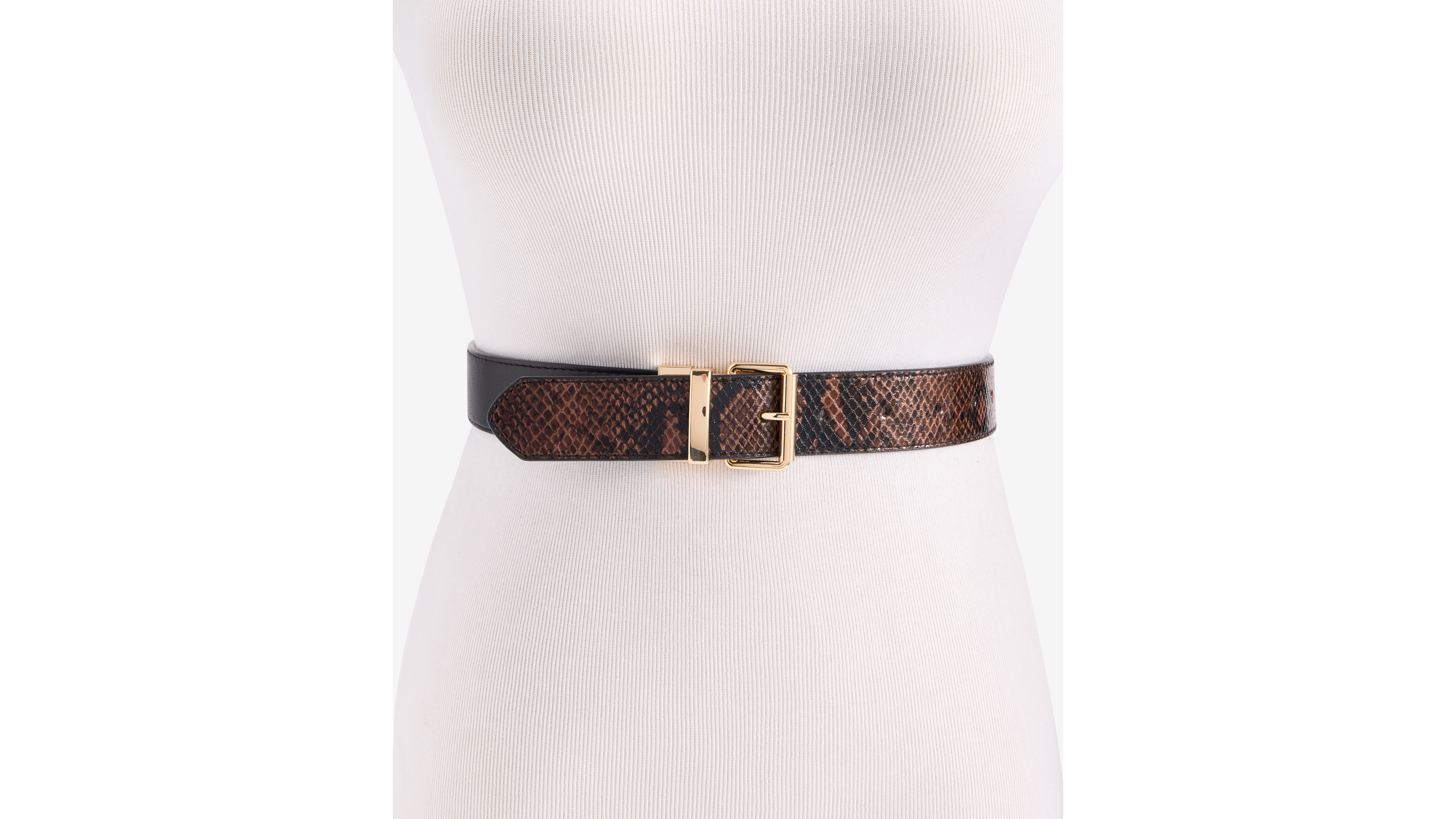 I.n.c. International Concepts Reversible Solid to Half-Snake-Embossed Pant Belt, Macy's Exclusive