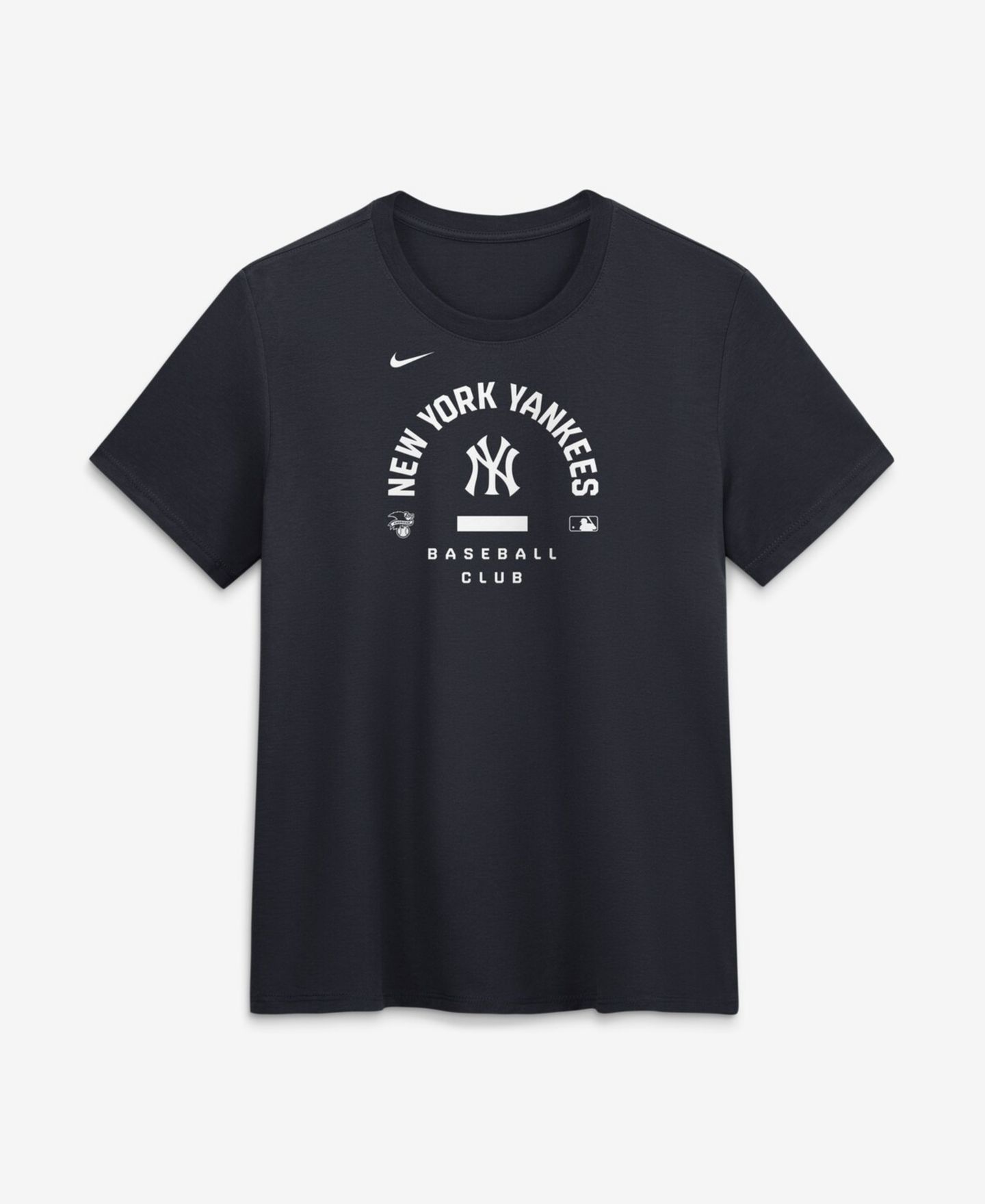 Женская футболка Nike Navy New York Yankees Authentic Collection Early Work Tri-Blend Dri-FIT — фото 1