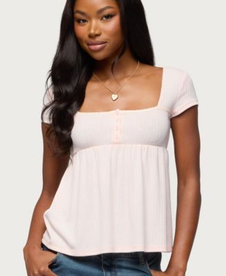 Women's Bette Pointelle Babydoll Top