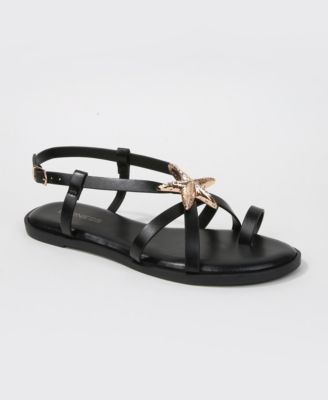 Women's Kiana Starfish Accent Flat Sandals