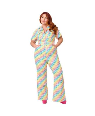 Plus Size Valentine Flare Jumpsuit