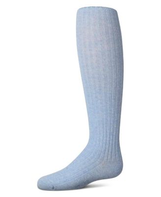 Girls 3 Pack Classic Ribbed Cotton-Rich Knee Socks