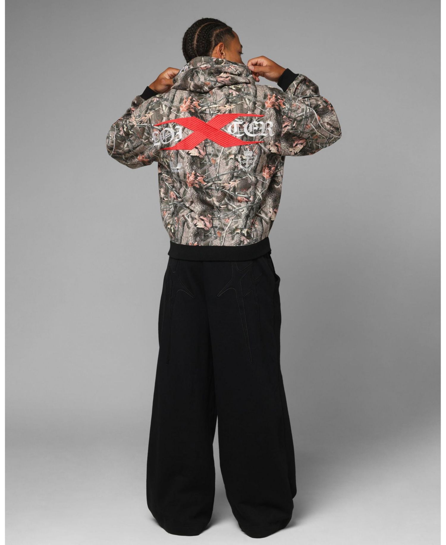 Mens Fracture Hoodie - Real Tree Camo