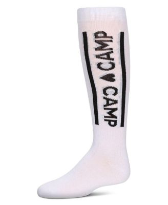 Girls' Camp Love Knee High Socks