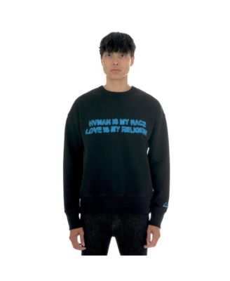 Men's Crystal Crew Sweatshirt in Human Love