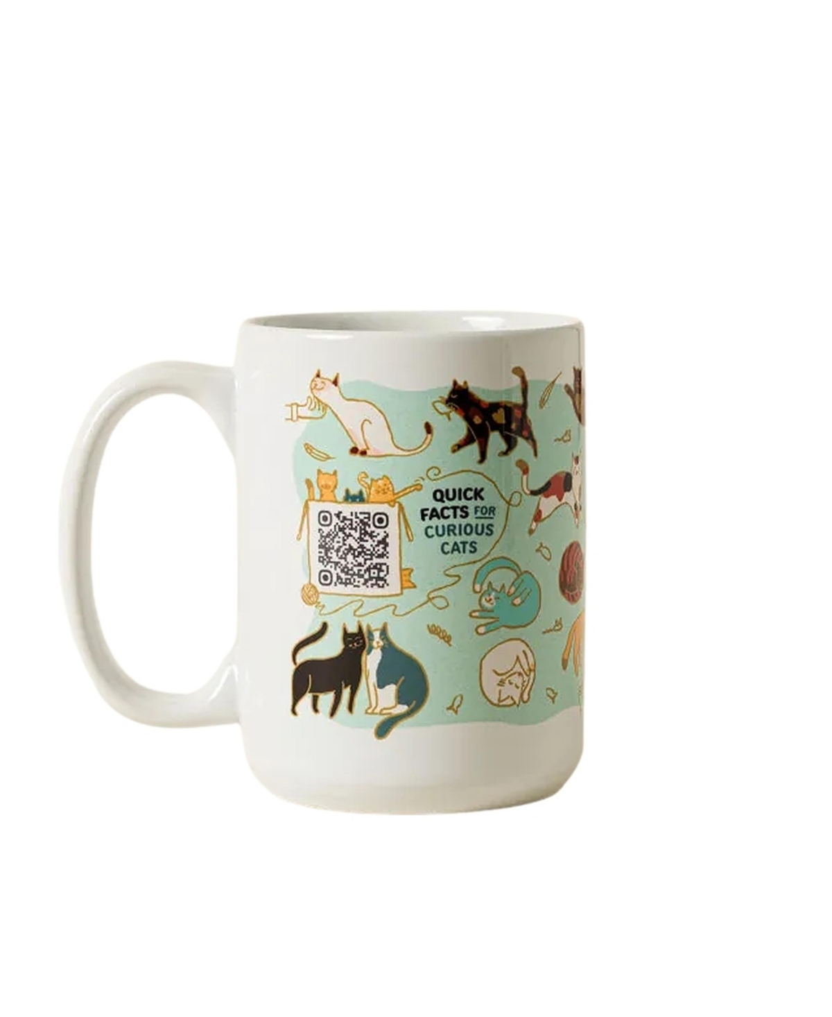 Uncommon Goods Cat Lover Interactive Qr Mug