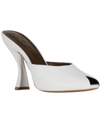 Women's Fresa Sculpted Peep-Toe Dress Mules