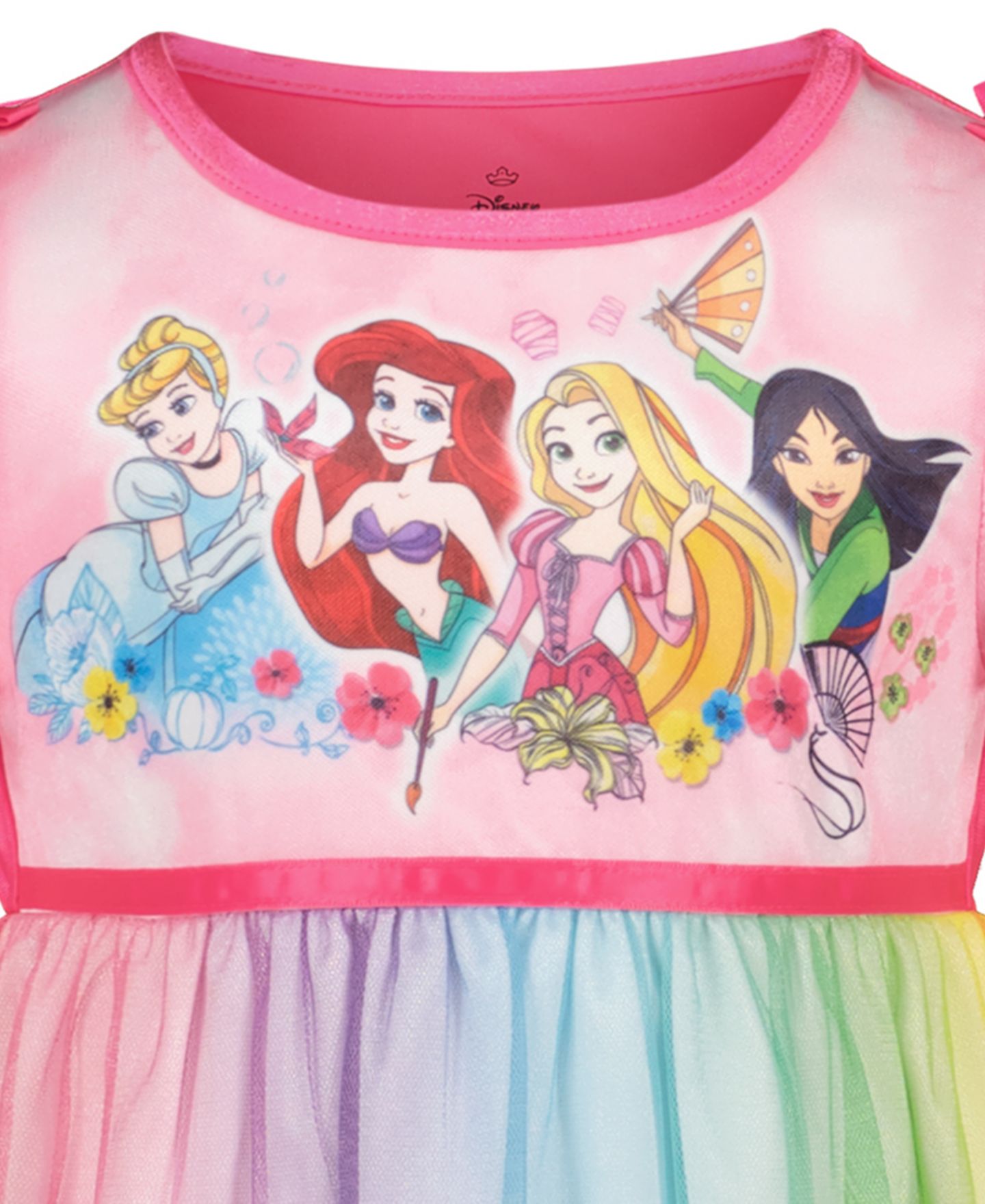 Платья Disney Princess Fantasy Flutter-Sleeve Party Gown для девочек-малышей, цвет: Assorted — фото 3