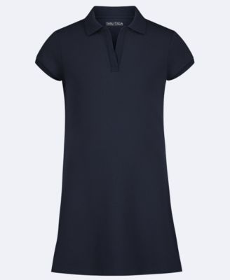 Girls' 7-16 Polo Short-Sleeve Dress