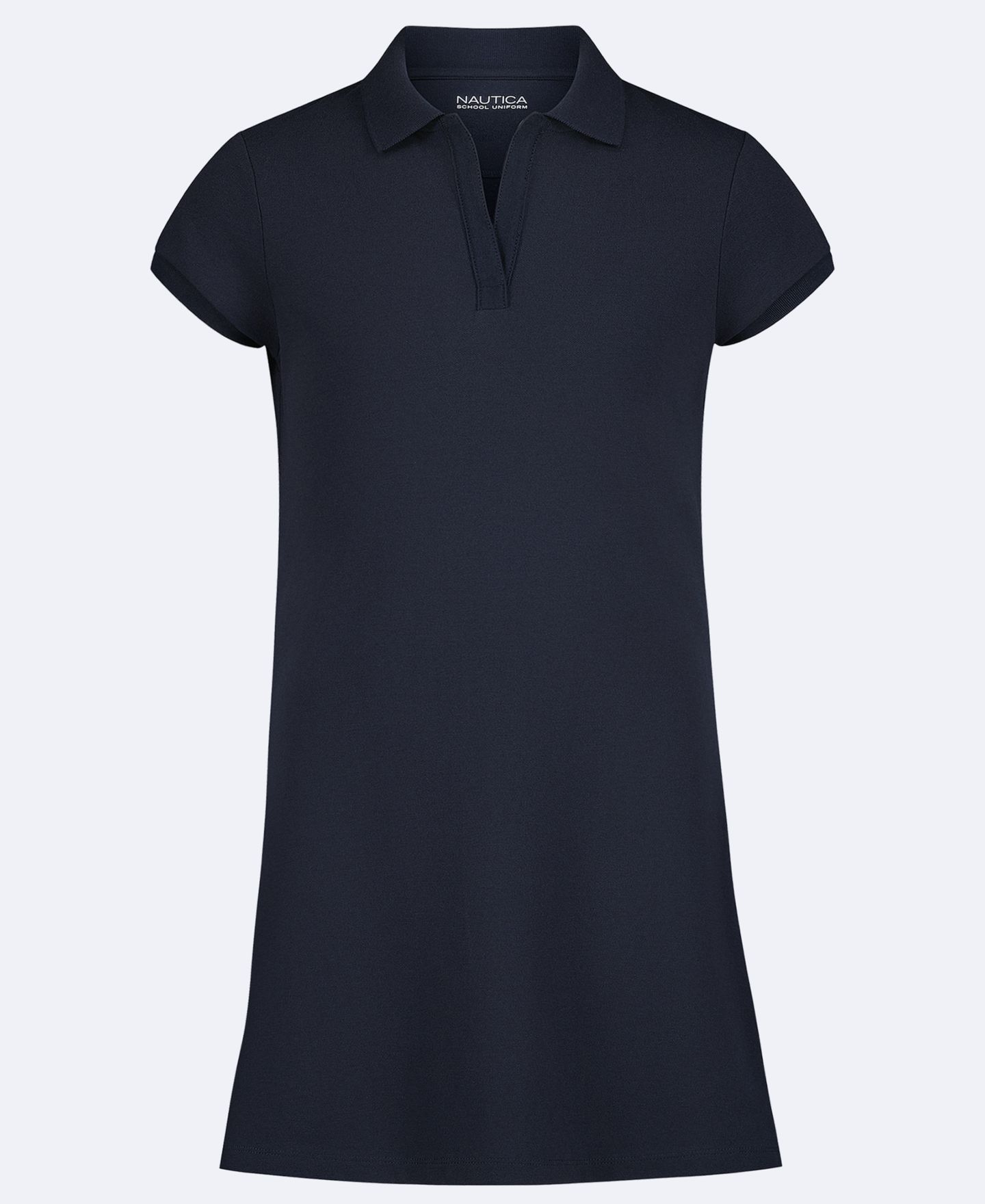 Платье Nautica Polo Short-Sleeve Dress для девочек, цвет: Синий — фото 1