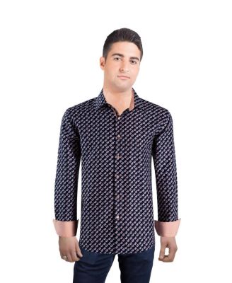 Men's Slim Fit Paisley Print Shirt