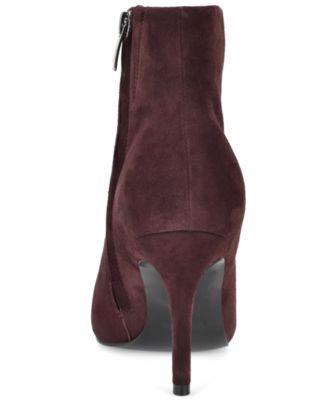burgundy dress booties Burgundy Booties