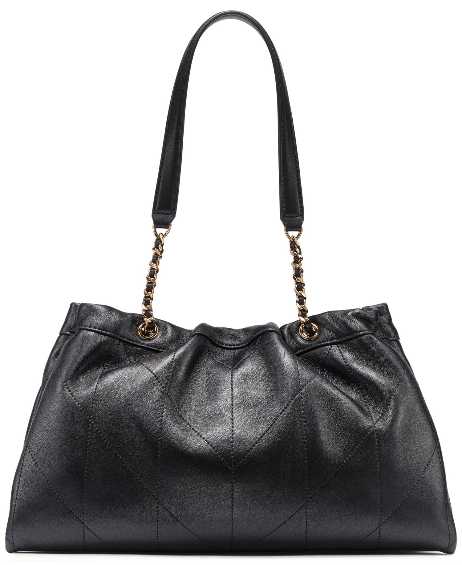 Amandine Leather Medium Shoulder Handbag