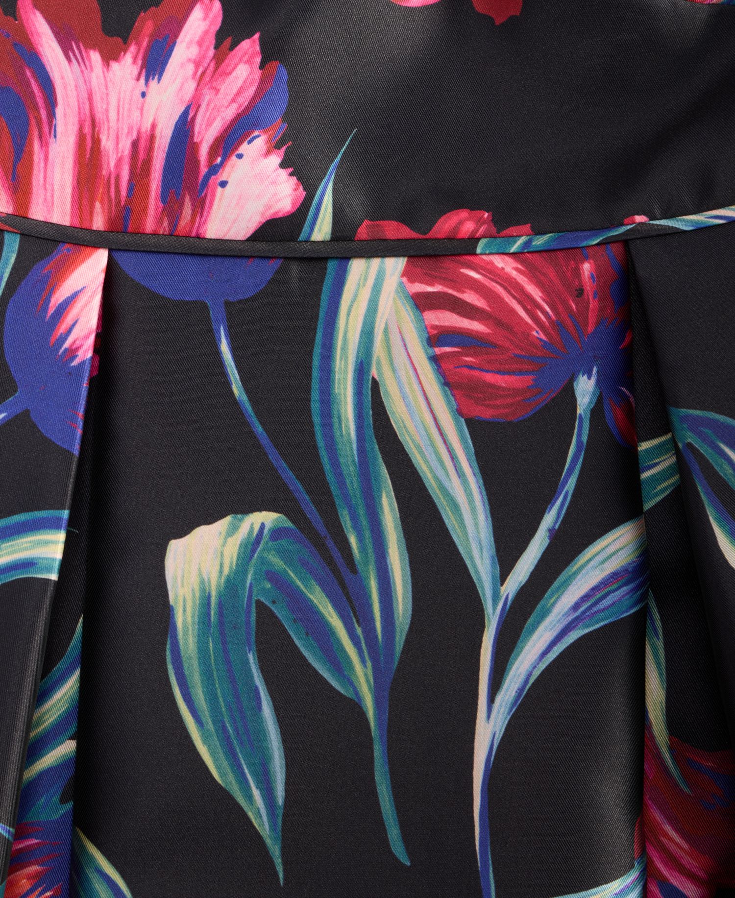 Women's Printed Sleeveless Midi Dress