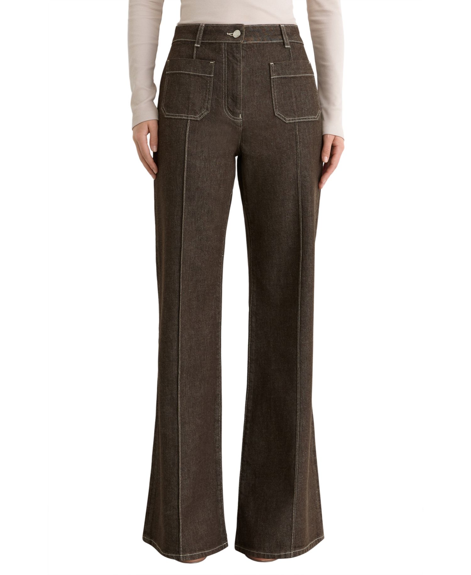 Women's Sakura Flare Patch Pocket Jean