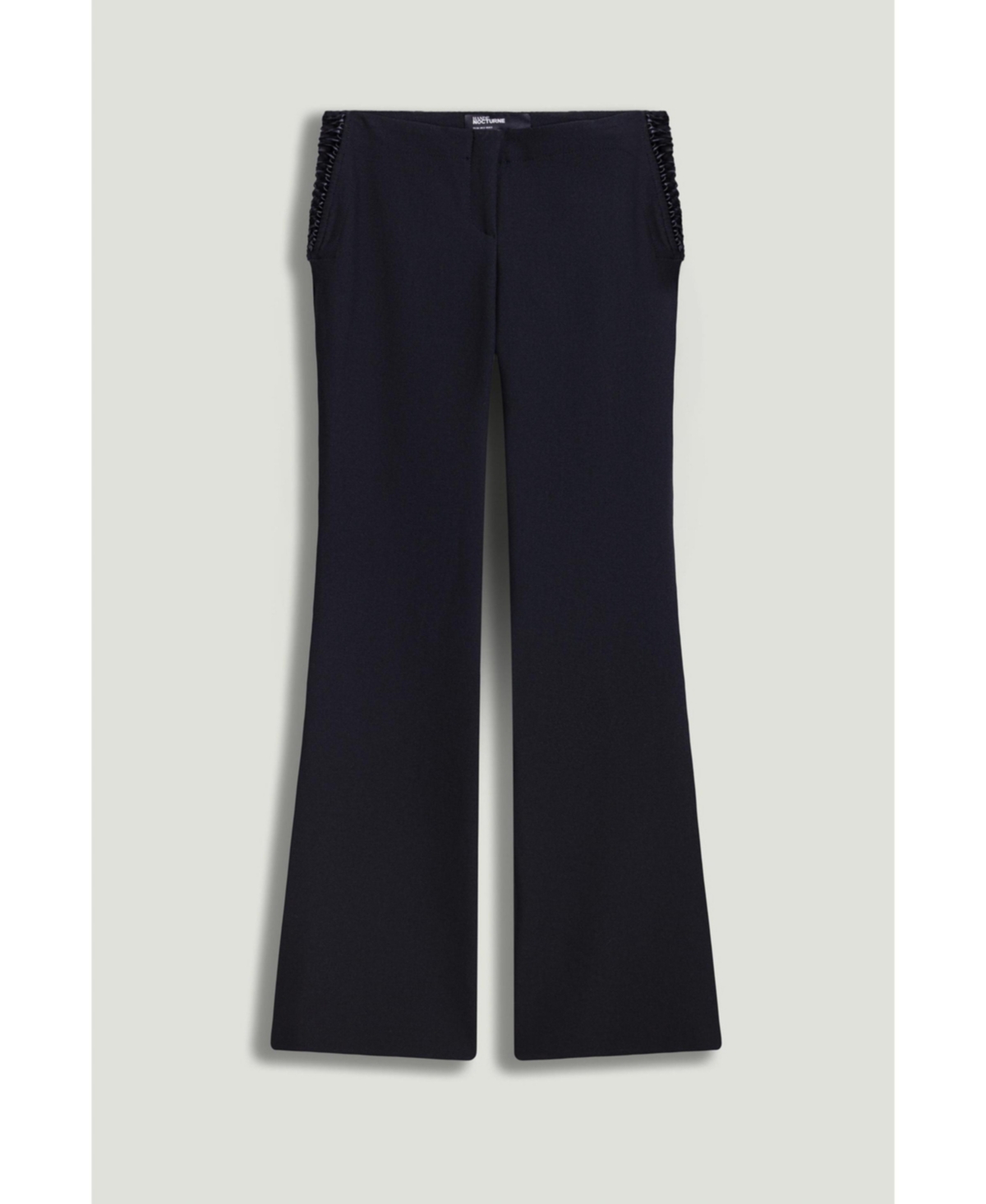 Nocturne Women's Side-Tie Low-Rise Slim Fit Trousers