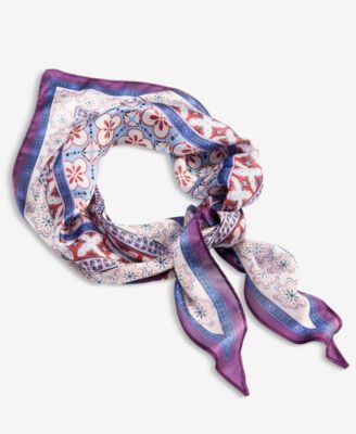 Multi-Pattern Triangle Scarf